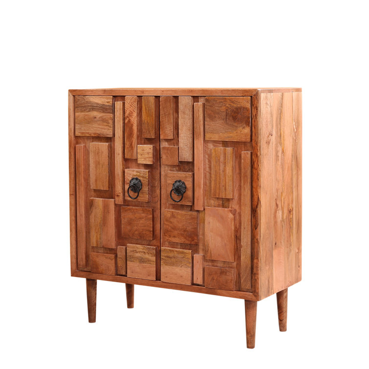 Alpen Home Stackhouse 90cm Wide Mango Solid Wood Sideboard | Wayfair.co.uk